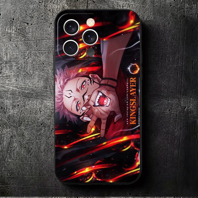 Japan Anime JUJUSU KAISENS Soft Phone Case for iPhone 16 16E 17 Air 15 Pro Max 14 Plus 13 Mini 11 12 7 Black Cover Back Shell