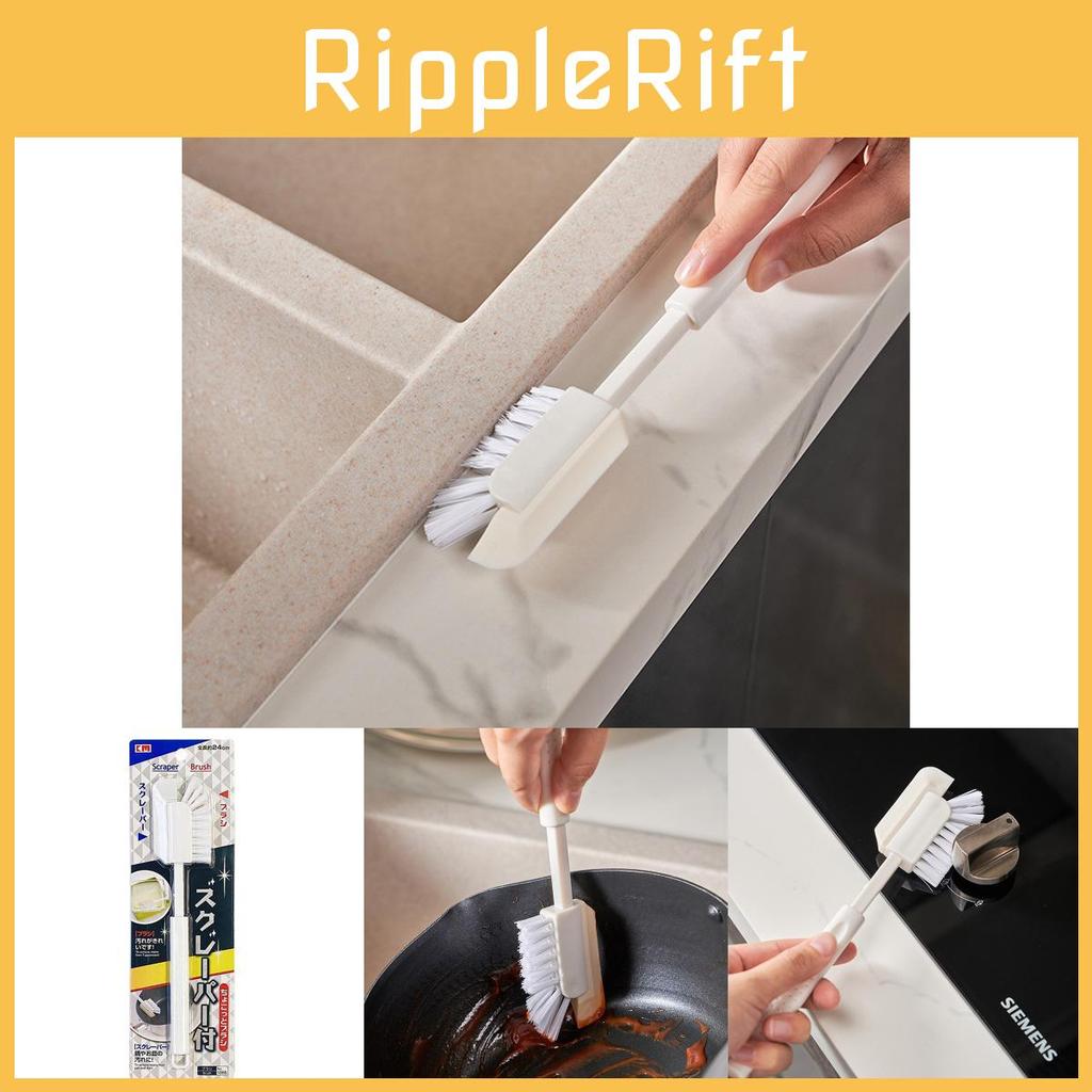Multi Functional Kitchen Scraper Brush For Stove Sink And Surface Cleaning