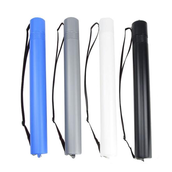 Extendable Poster Tube Painting Storage Case Expands from 19.7" To 35.4" Poster Carrier with Lid Adjustable Shoulder Strap