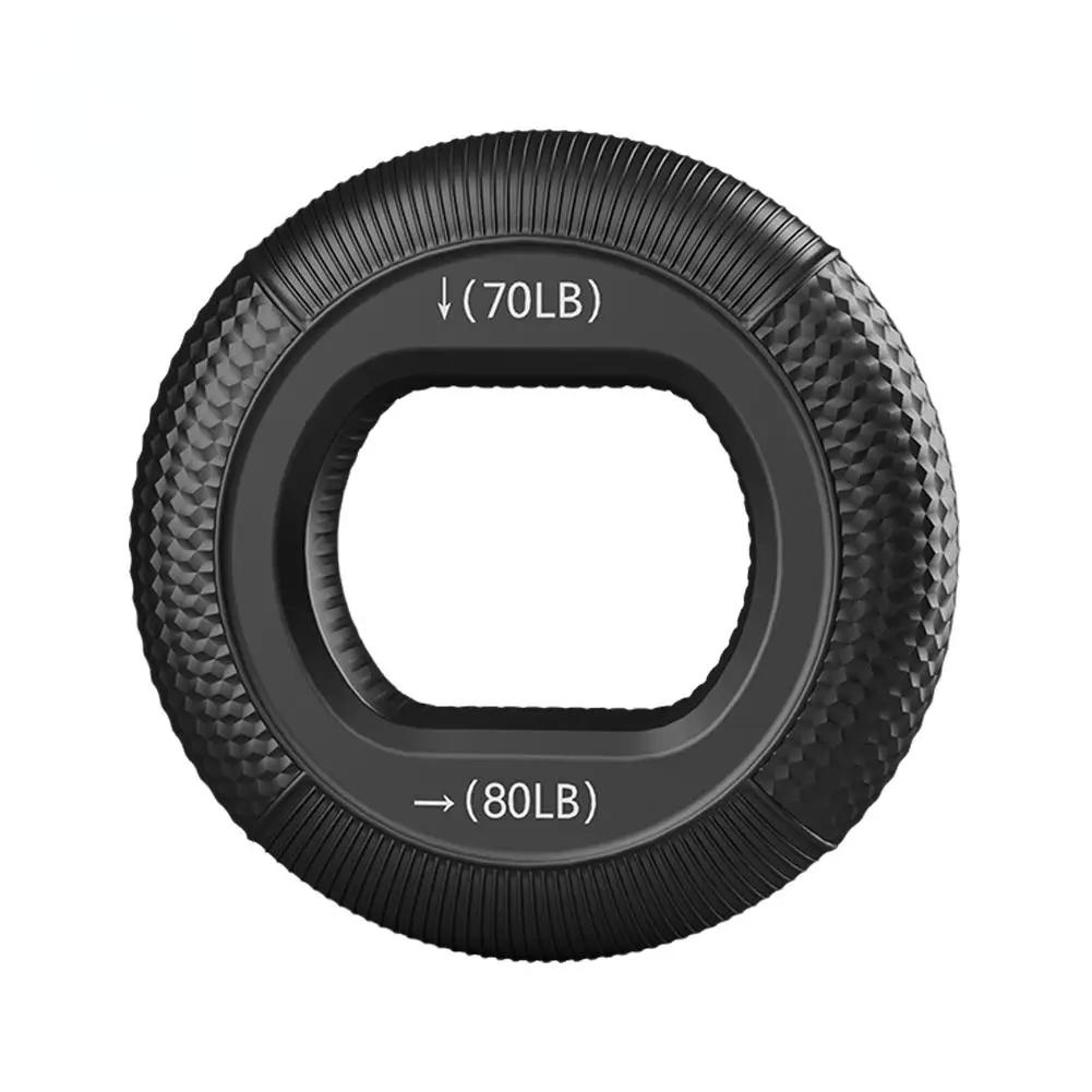 Impugnatura a Mano Regolabile in Silicone 20-80LB Anello di Presa Dita Avambraccio Espansore Carpale Allenamento Muscolare Esercizio Palestra Fitness