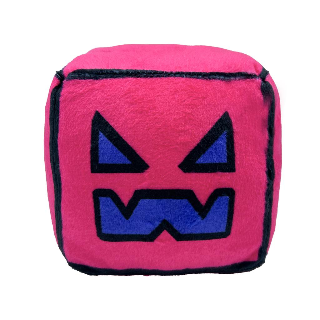 Geometry Plush Toy,Cube Volume Wood Stuffed Animal Plushie Doll Toys for Kids and Gaming Fans Children's Day Birthday Gift