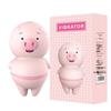 Leshe Cute Pig Wireless Rechargeable Vibrating Egg: Variable Licking & Sucking Massage for Female Pleasure.