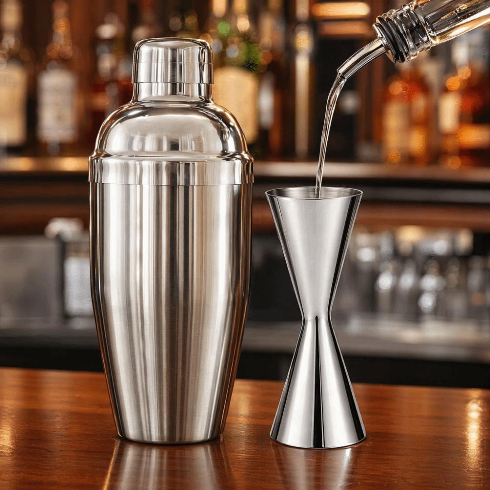 Japanese Style Slim Bar Jigger 304 Stainless Steel Cocktail Jigger For Bartender