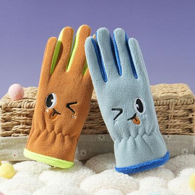 Mănuși calde pentru copii plus fleece, mănuși rezistente la frig