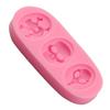 DIY Halloween Candy Pirate Skull Candy Fondant Silicone Mold Sugarcraft Mold Baking Molding Cake Dec