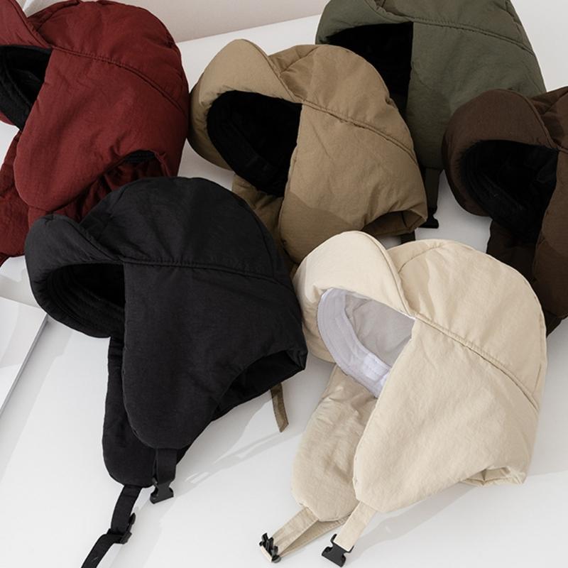 Thicken Windproof Earflap Hat Vintage Earflap Hat for Women Teens Keep Ear Warm Hat Cold Weather Thicken Trapper Hat