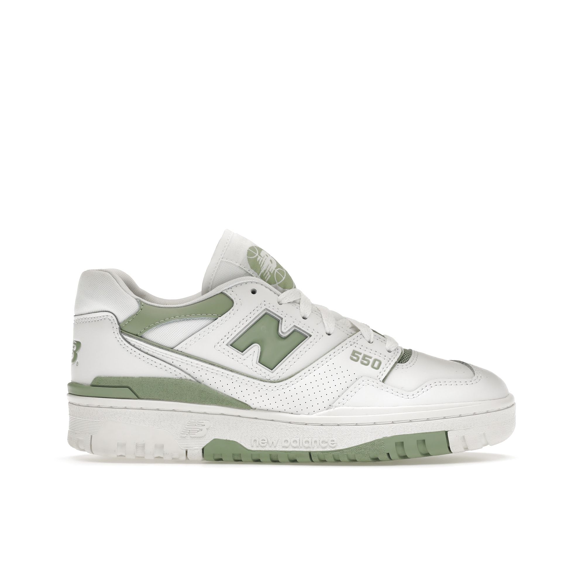 New Balance 550 Unisex White Green BB550FS1 44