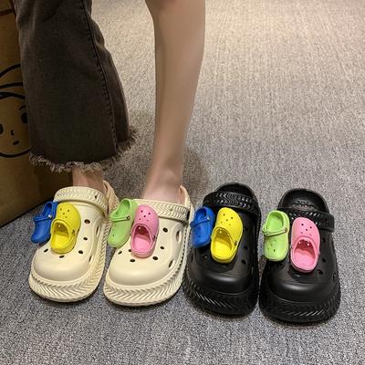 Fashion 1Pcs Cute Mini Shoes Charms Fashion Shoe Decoration Adult Kids Sandals Shoe Charms Colorful Accessories
