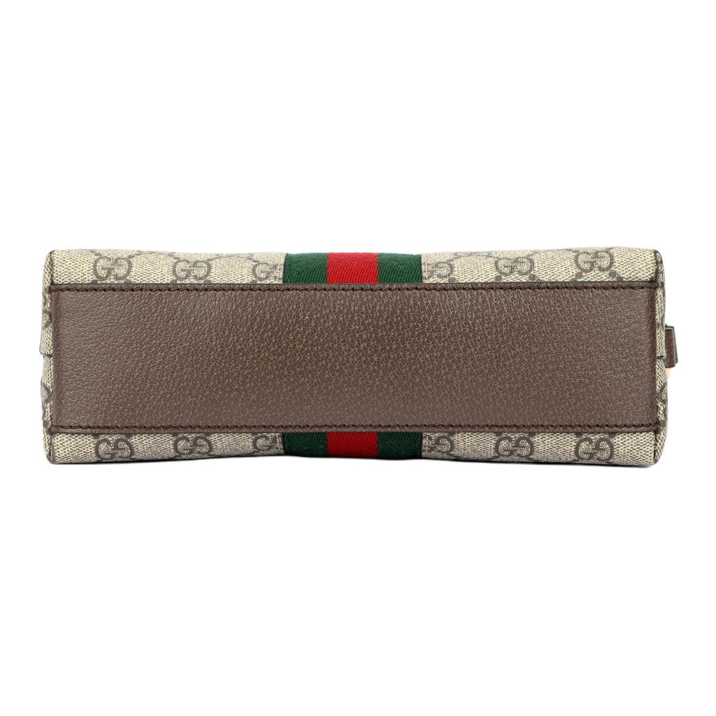 Gucci Ophidia Small Shoulder Bag GG Supreme Women Shoulder_bags Tan 499621-K05NG-8745
