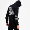 Puma X Mr Doodle Logo Print Drawstring Hoodie Men Hoodie Black 598639-01