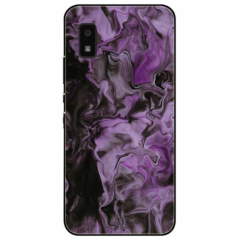 

Для Sharp Aquos Wish2 Wish 2 Чехол SH-51C Силиконовый Мягкий Мраморный Цветочный Черный Задние Крышки для Sharp Aquos Wish3 Wish 3 SH-53D ТПУ Aquos Wish2