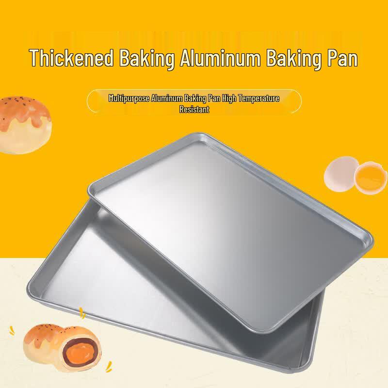 Commercial Rectangular Aluminum Baking Pan Set