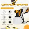 ABBP-For Home Renovation Spray Gun, White Latex Handheld High Atomization Spray Gun Sprayer 3 Spraying Patterns For Cleaning
