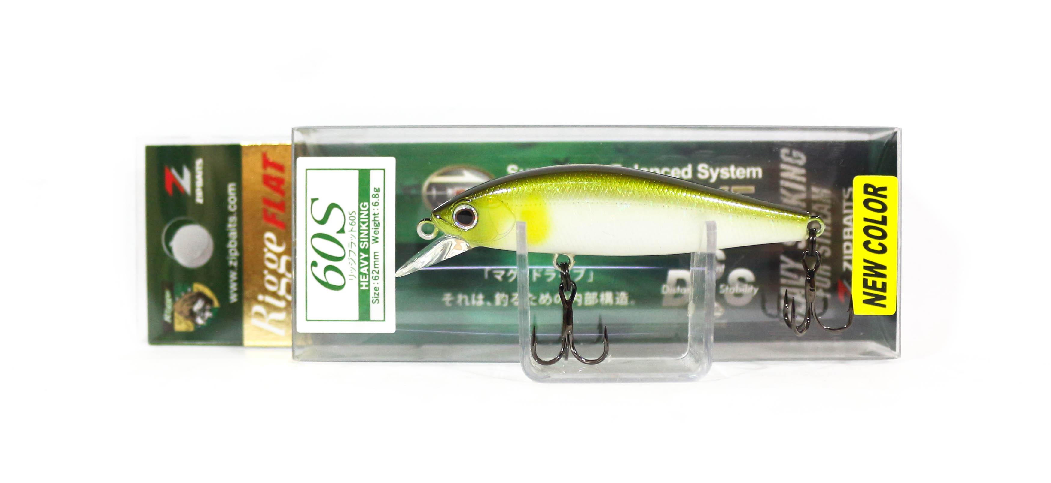 

Zipbaits Rigge Flat Heavy 60S Тонущая Приманка 191 (2412)