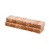 Handgeschnitzte Holzstempel Holzsiegel zum Drucken DIY Ton Keramik Druckblöcke Tonwerkzeug Fischgräte / Eichhörnchen / Blume / Hirsch