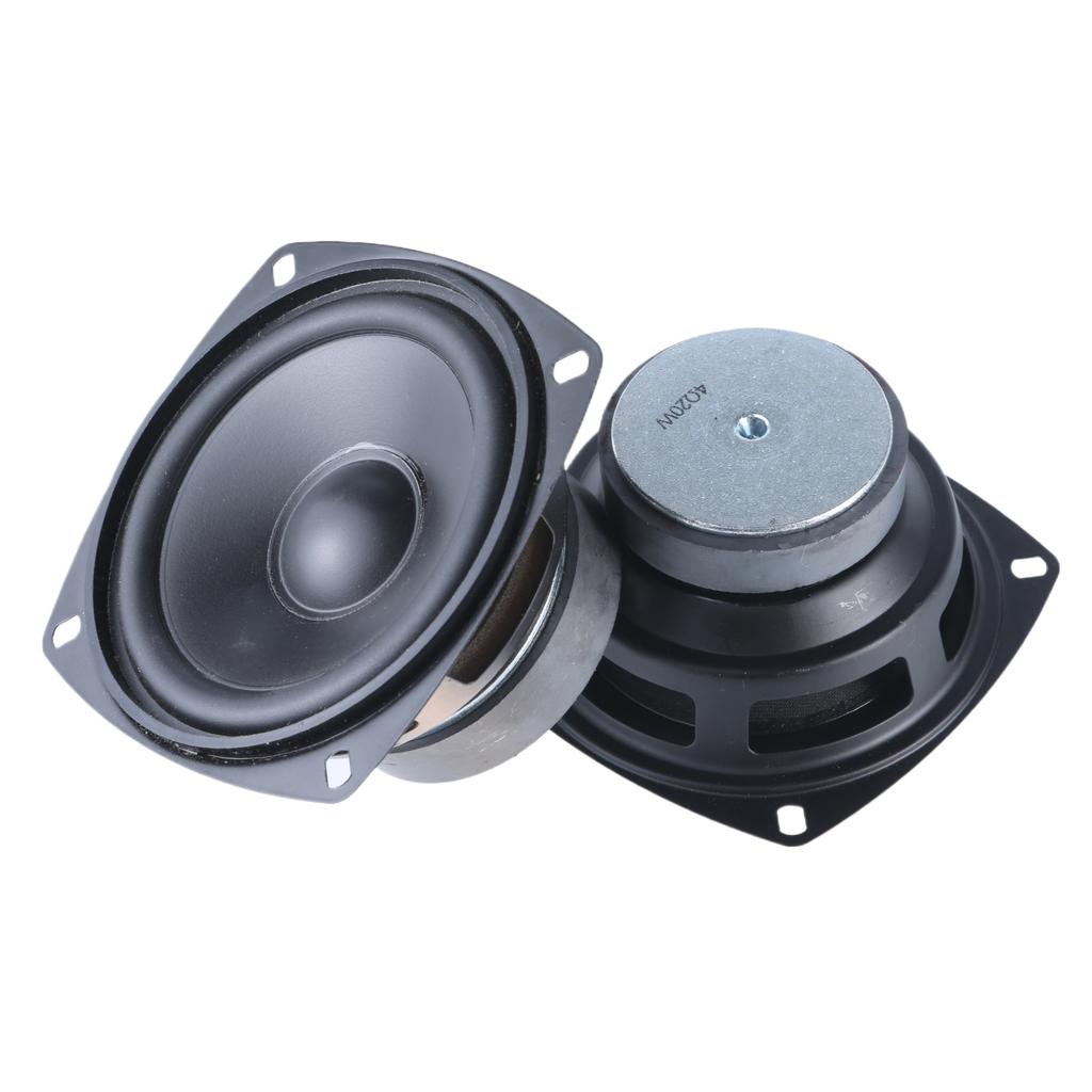 4" Full Frequency 20W Speaker with 4Ohm Impedance Loudspeaker Metal Horn External Magnetic for Superior Sound Builds