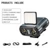 1Pack Sensor COB LED Headlamp with Cap Clip USB Rechargeable Battery Hands-Free Head Flashlight for Outdoor Work Fishing Camping