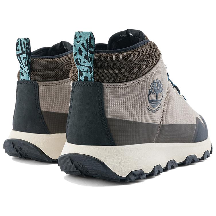 Timberland Winsor Trail Comfortable Lightweight Slip-Resistant Durable Waterproof Mid-Top Hiking Shoes Men Hiking Shoes Light-Brown A62ZR