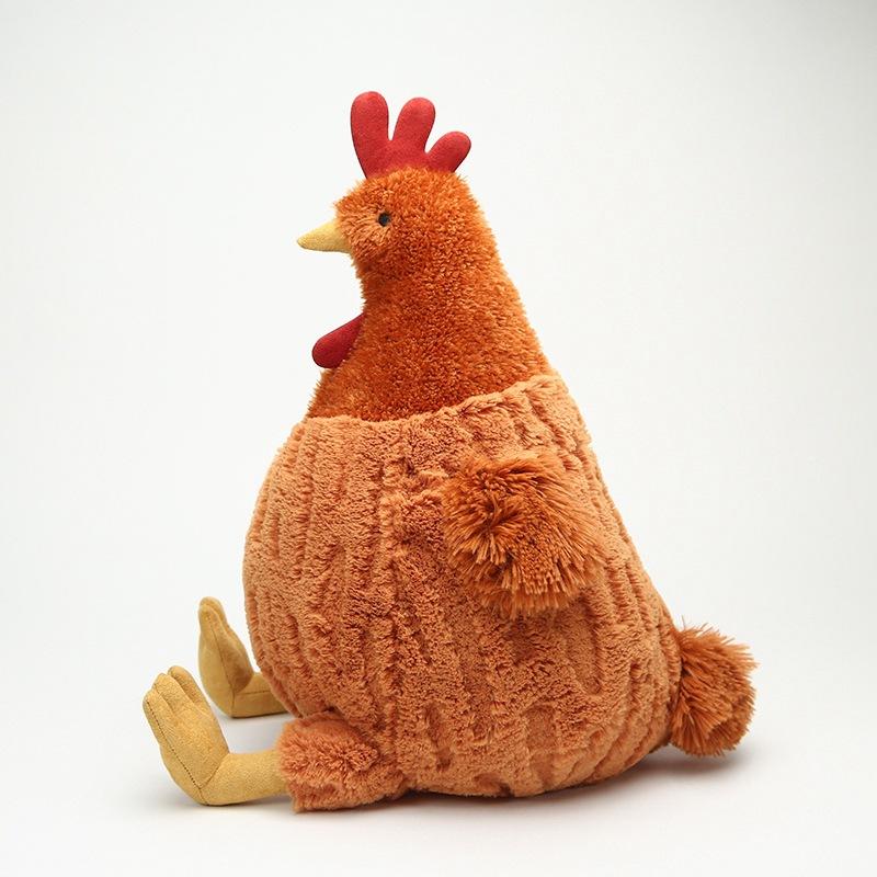 Chick Doll Rooster Plush Toy Big Rooster Doll Fun Toy