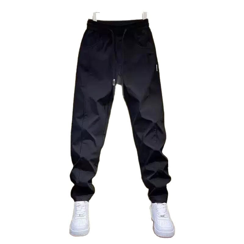 Retro summer new outdoor sports casual pants men's versatile trendy charge pants solid color loose straight long pants