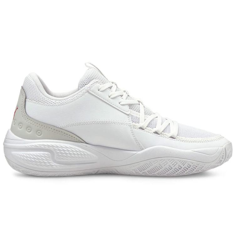 New PUMA Court Rider Team 'White High Risk Red' 195660-01