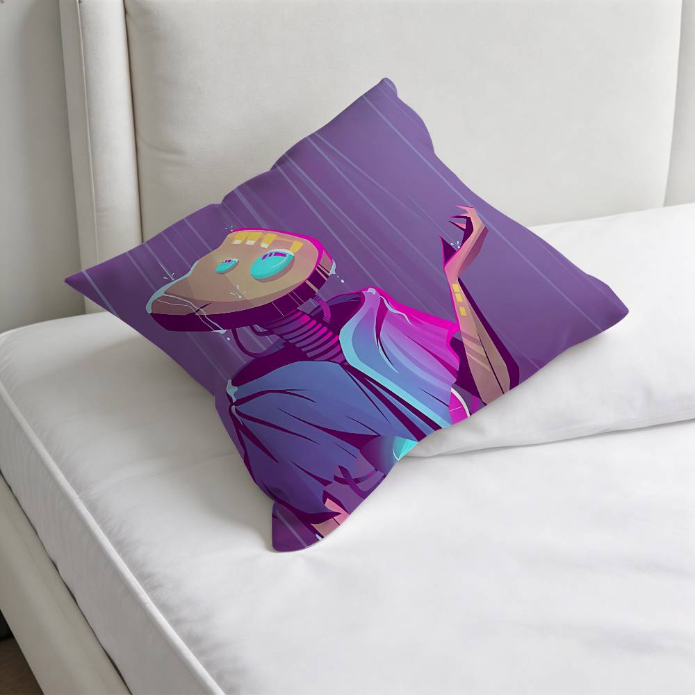 Hot Game SSlay the Spire Square Pillow Cover Decorative Throw Pillow Case for Sofa Couch Bed Home Car Living Room Decoration