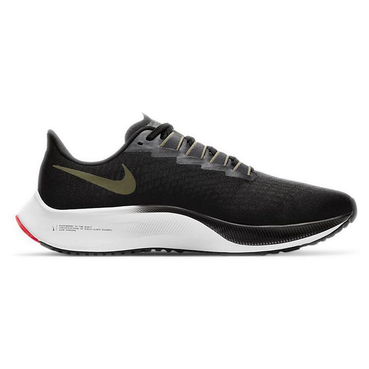 New Nike Air Zoom Pegasus 37 Black Olive Aura BQ9646-004