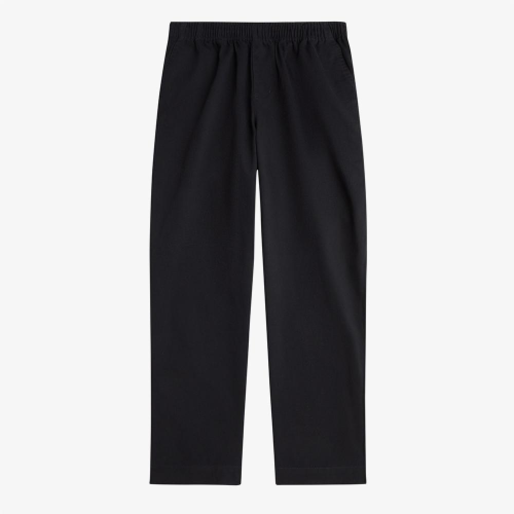 

Fred Perry [sharp] Твиловые брюки на завязках, черные Afpm2417181 102 M