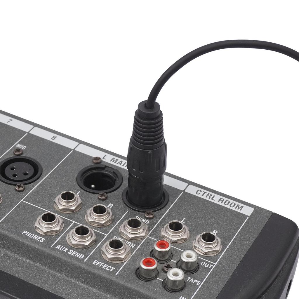 3.5mm Male to XLR Female Balanced Audio Cable for Mixer Microphone - Canon to 3.5mm