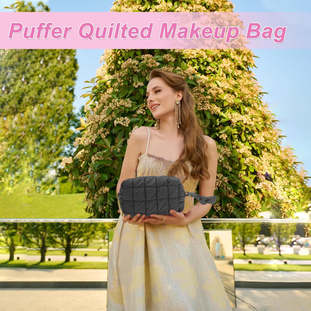 GLIDESMOOTH Makeup Gadget Travel Beauty Stylish Cosmetic Makeup Travel Convenient for Women and Black Pouch, Pouch, Pouch, Box, Popular, Carry,