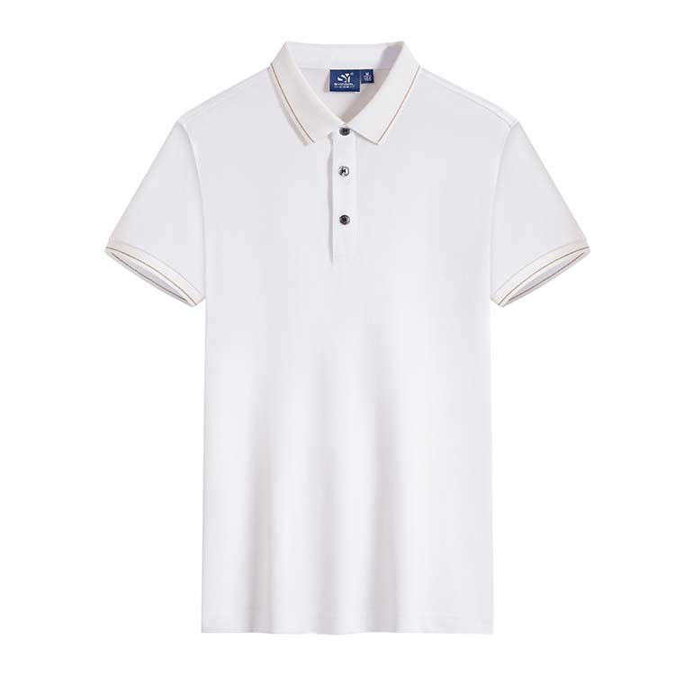 XBJSH ZW203  175G Polyester Lapel Polo Shirt Next Day Arrival