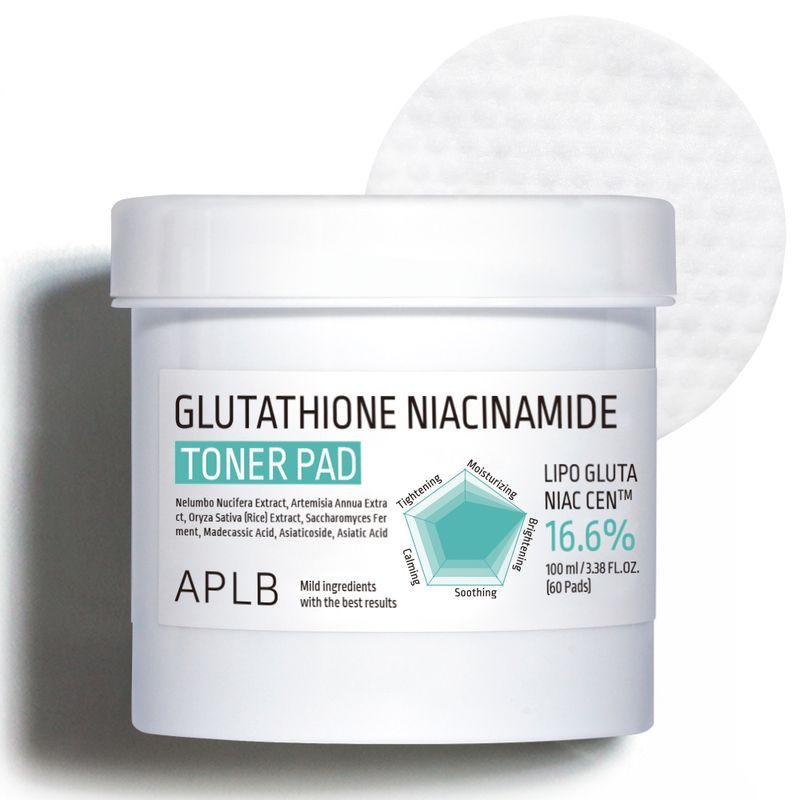 Glutathione Niacinamide Toner Pads