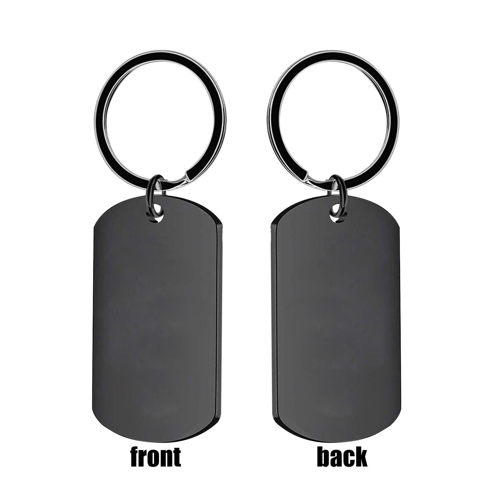 

Металлический брелок из нержавеющей стали One Size