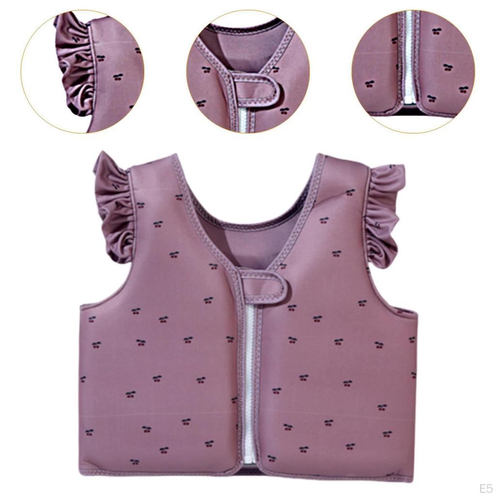 Kids Swim Vest Learning Buoyancy Aid for Beach Playing Kayaking Boating