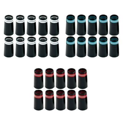 10Pcs/set Golfs Tip Shaft Golfs Sleeve Ferrule Replacement for Outdoor Sport Golfs Ferrule Custom Golfs Club Ferrules