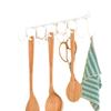 Cross-Border No-Punch Double Row Hook Hanging Cup Holder for Kitchen Storage