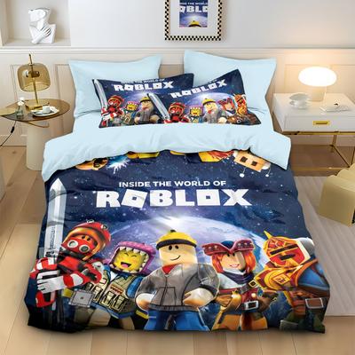 Quilt Cover Set Robles 3D Digital Printing Three-Piece Set Pillowcase Bedding