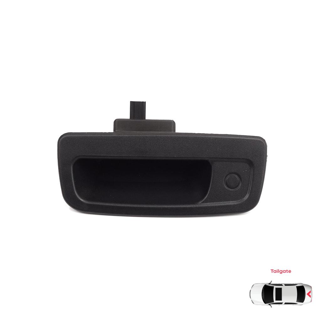 BDP1556 Rear Tailgate Exterior Door Opener Handle Black for Renault Kangoo MK2 Express FW Be Bop KW Mercedes Citan W415 8200497807