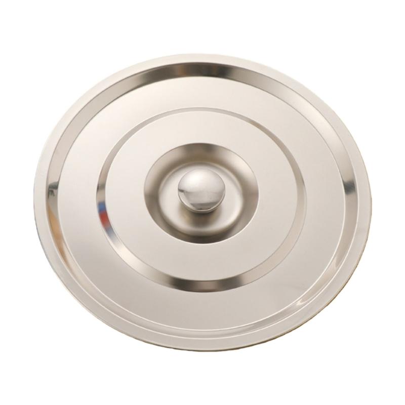 Stainless Steels Frying Pan Cover for Pots Woks Sustainable Kitchen Essential Restaurant Tool Cookware Cover