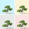 Realistic Artificial Potted Plants In White Perfect for Decorating Corridors Cabinets Drawers Bookshelves Rooms and Tabletops