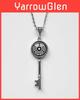 Classic Solomon Magic Array Key Pendant With Alloy Cross Chain For Fashion Ol