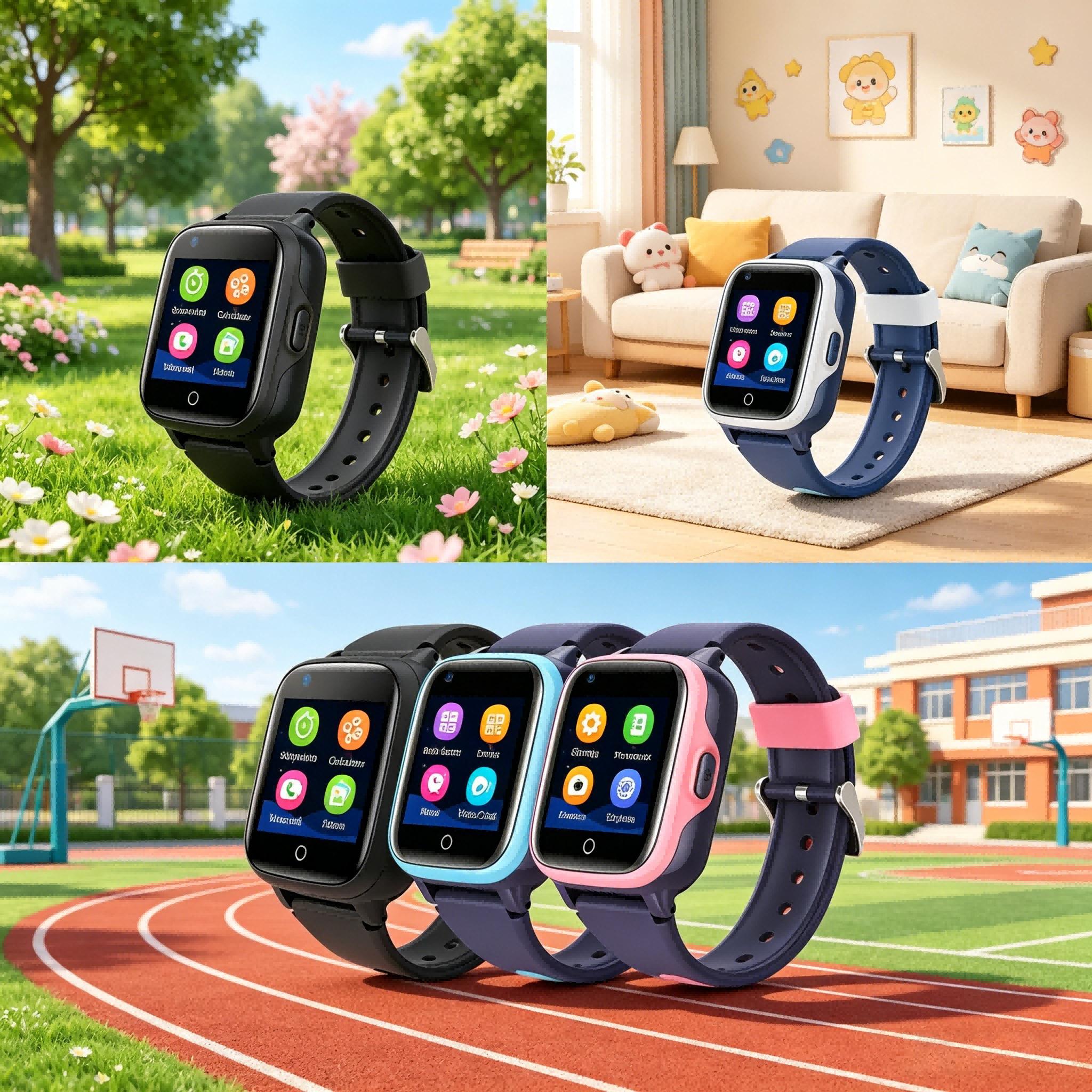 D31 Kids 4G GPS SOS Game Camera Video Call Waterproof Magnetic Charging Smart Watch