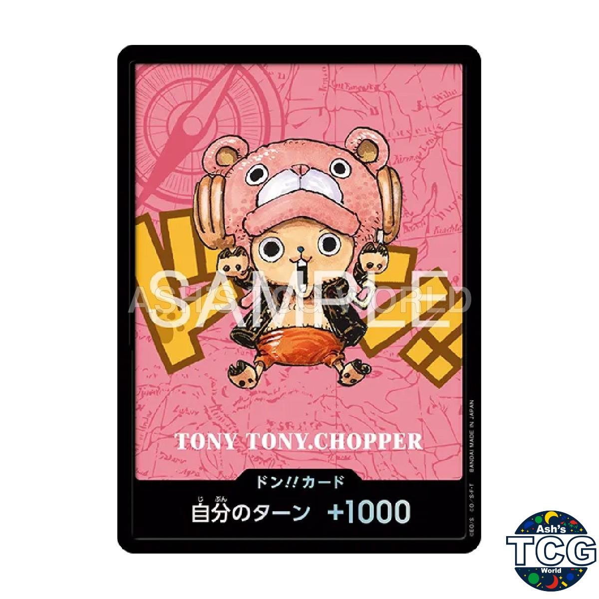 Don Card Tony Chopper Kumamoto One Piece Game Japanese