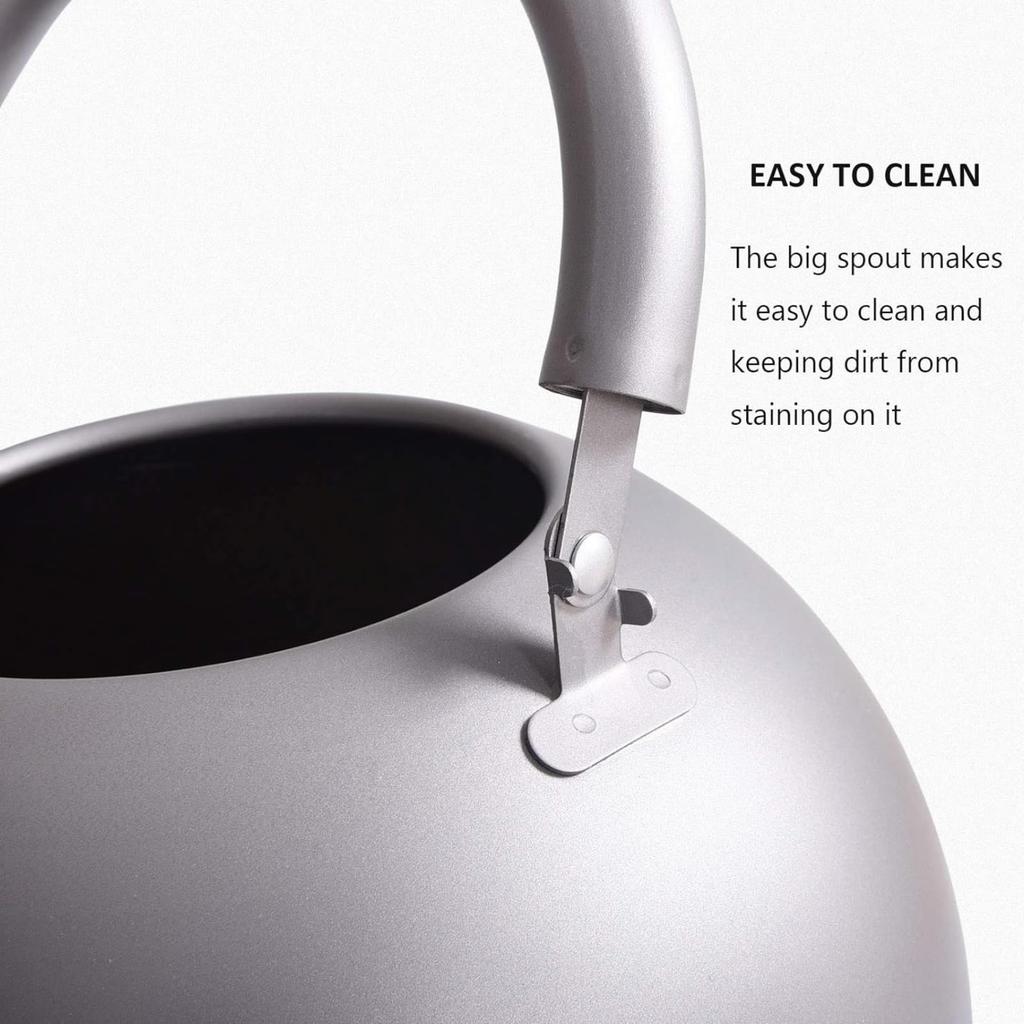 Boundless Voyage Titanium Whistling for Outdoor Camping and Suitable for Direct Large Made of Pure Kettle, Type, 2.0L, BBQ, Flame, Capacity, Titanium,