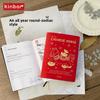 Neuer Kinbor Jahresplaner Journal A5 A6 Notizbuch 52g BaChuan Papier Wochen-Monatsplanung Notizbuch To-Do-Liste