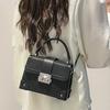 Korean Version Messenger Bag Fashion Handbag 2025 Summer New Niche Personalized Small Square Bag Casual Cute Shoulder Bag