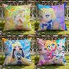 Cute Anime H-Himitsu No AiPri Cushion Cover Home & Car Dual-Scene Pillow Cover: Reversible for Premium Comfort