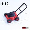 Doll House Decor Lawn Mower Model Compact Ornament Dollhouse Decoration for Gift Micro Landscape
