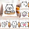 Cute JJoke BBear Case Plush Fabric Soft Pillowcase Double Sided Print Cushion Cover Household Gifts