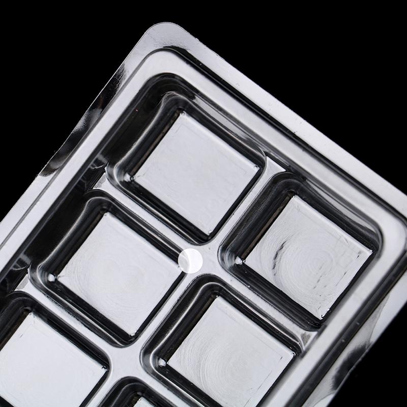 10Packs Wax Melt Molds Clear Wax Clamshells Wickless Wax Melt Candles Boxes